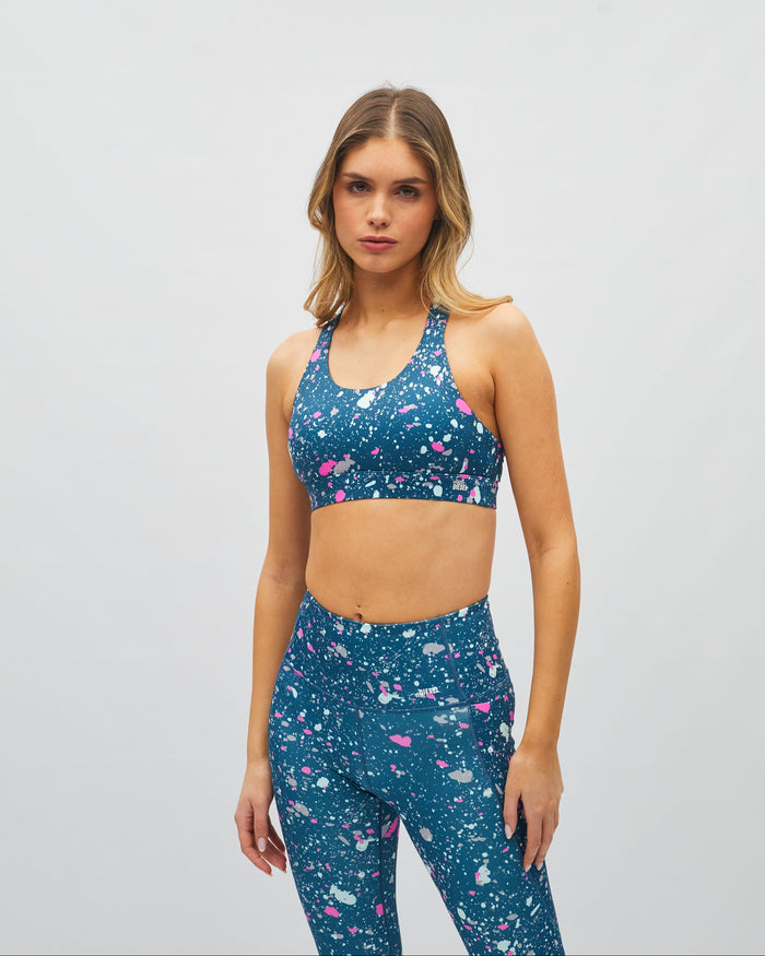 Paz Vest Speckle Print