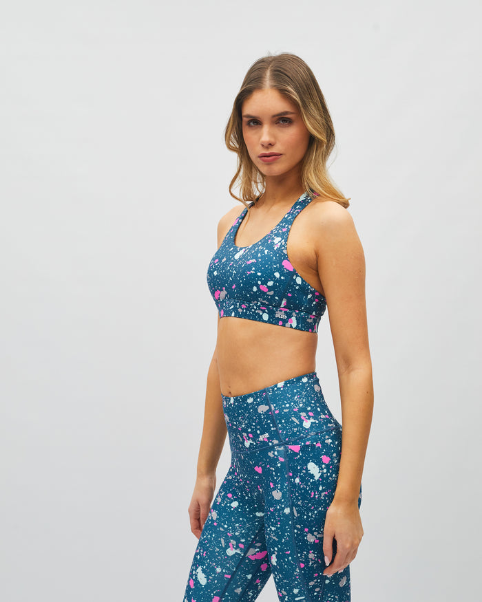 Paz Vest Speckle Print