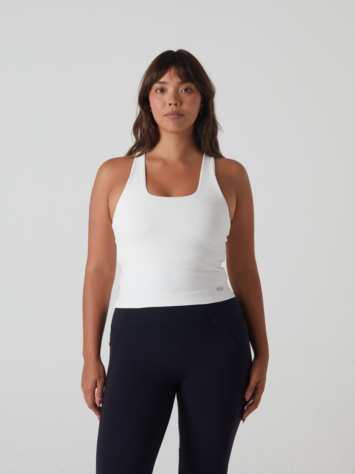 India Vest Top Ivory