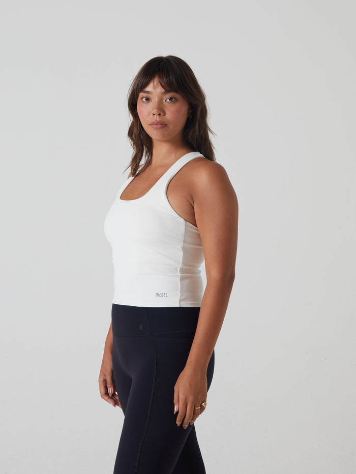 India Vest Top Ivory