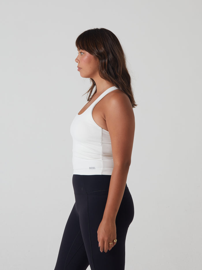 India Vest Top Ivory