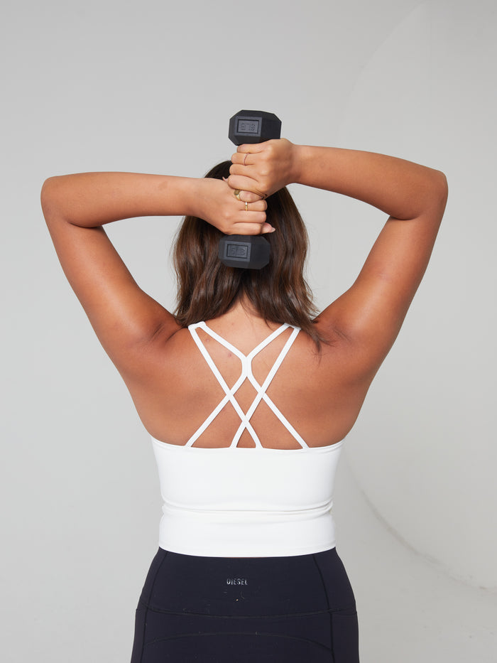 India Vest Top Ivory