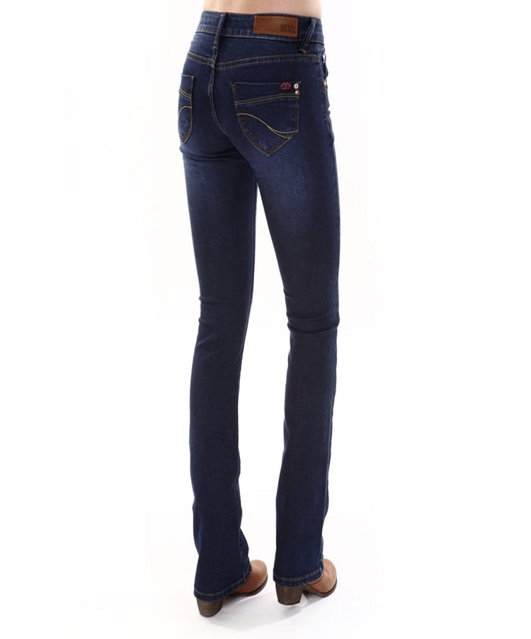 Heather classic Bootcut Dark Blue Wash