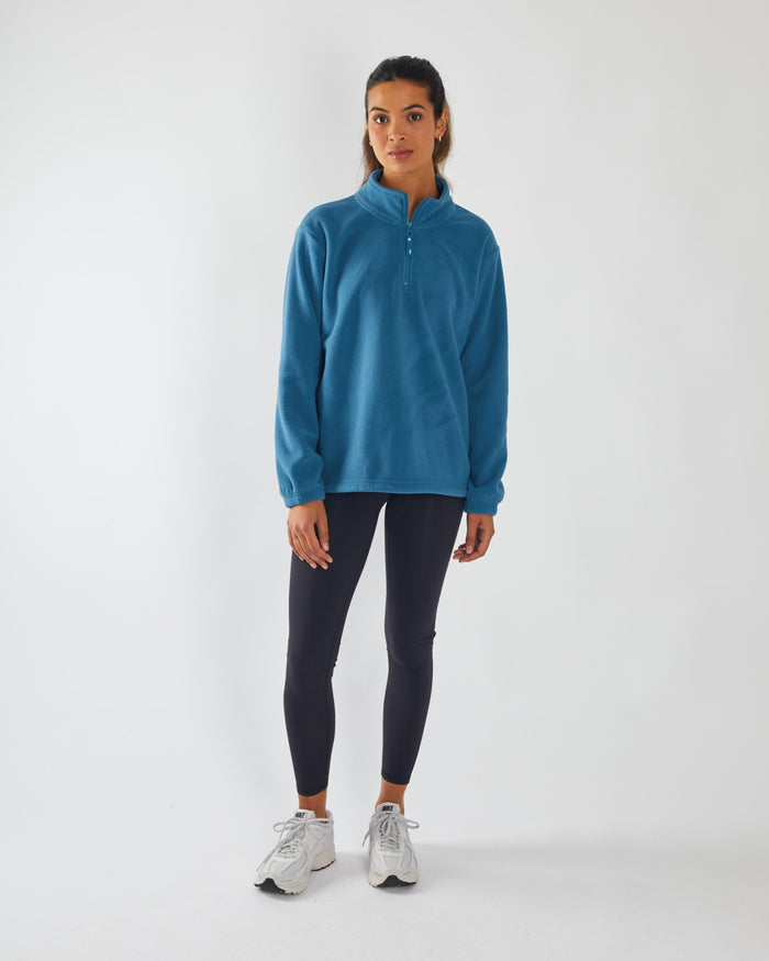 Pixie Fleece Half Zip Midnight
