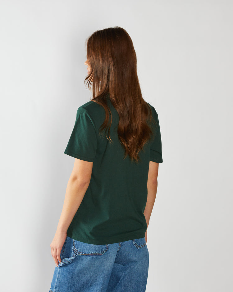 Jada Basic O Neck Deep Ivy
