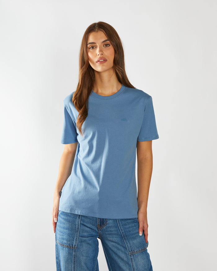 Jada Basic O Neck Pitch Blue