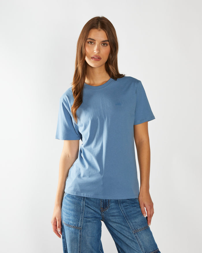 Jada Basic O Neck Pitch Blue
