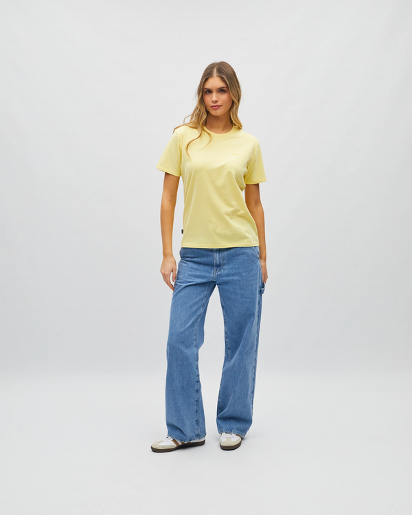 Jada Basic O Neck Lemon Mist