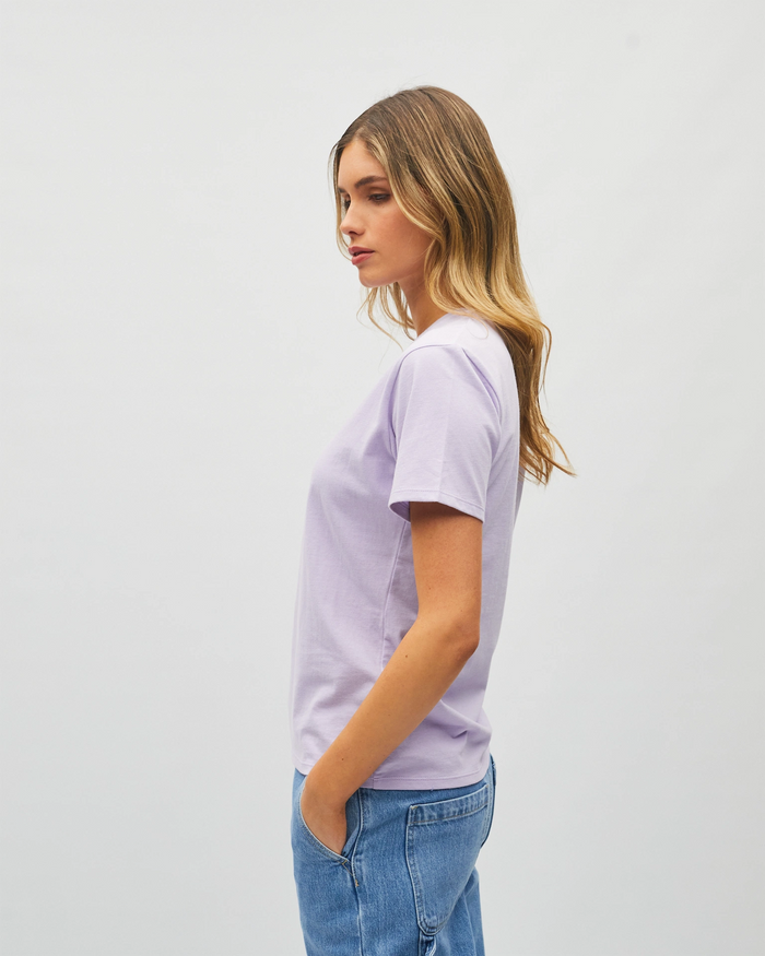 Jada Basic O Neck Veil Lilac