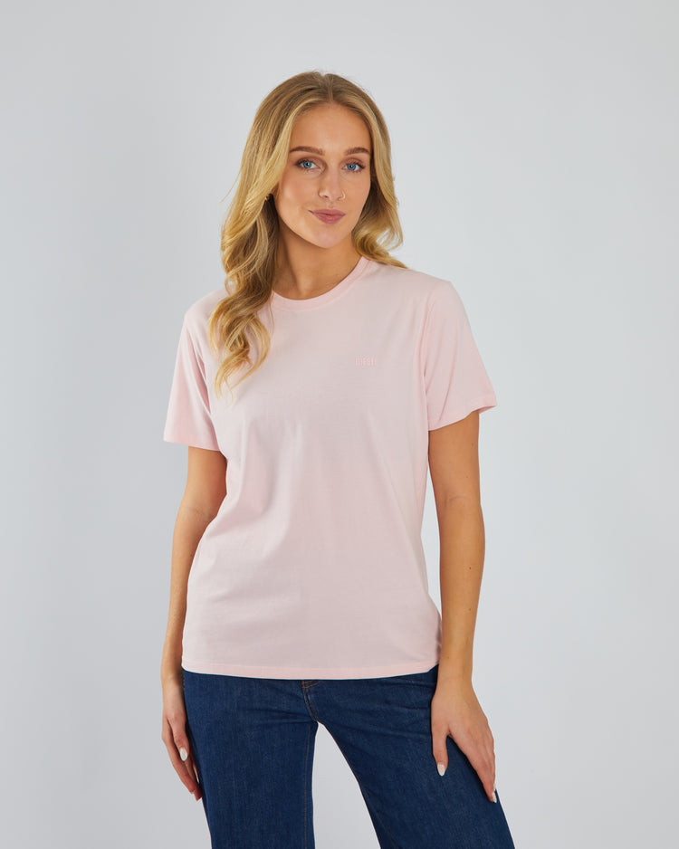 Jada Basic O Neck Bermuda Pink