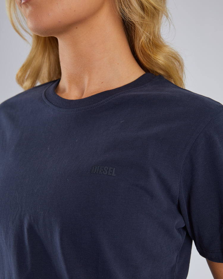 Jada Basic O Neck Navy Planet