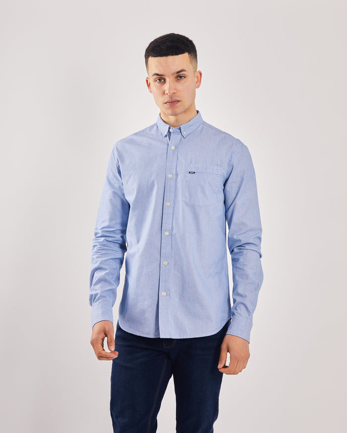Jenson LS Shirt Blue