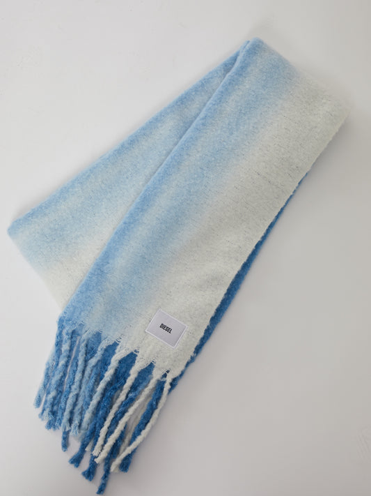 Juno Scarf Cool Blue/White