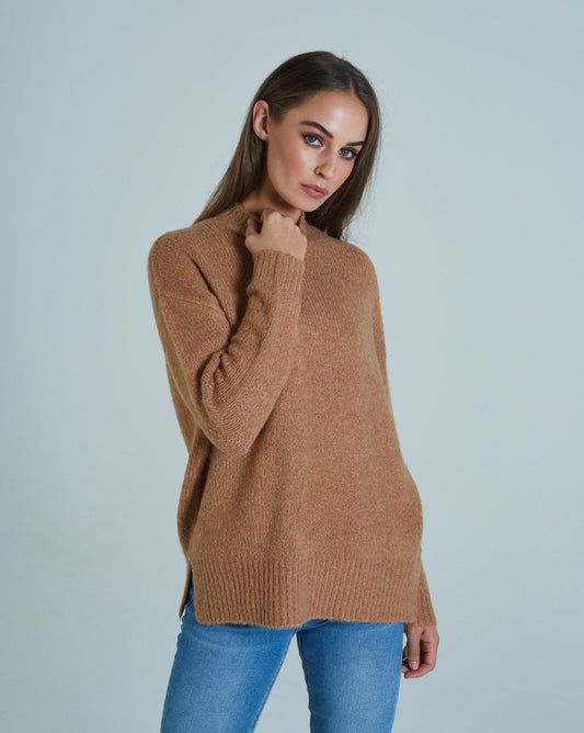 Tatum Knit Caramel Crunch