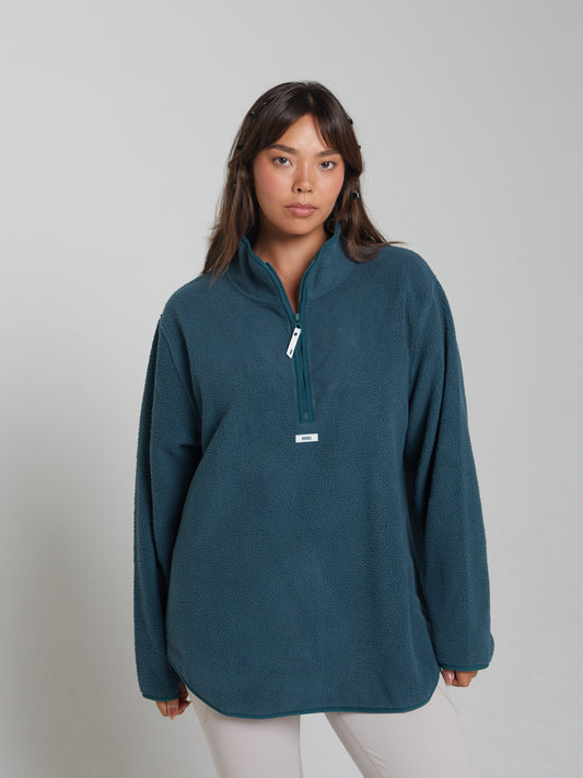 Kai Fleece Half Zip Alpine Green