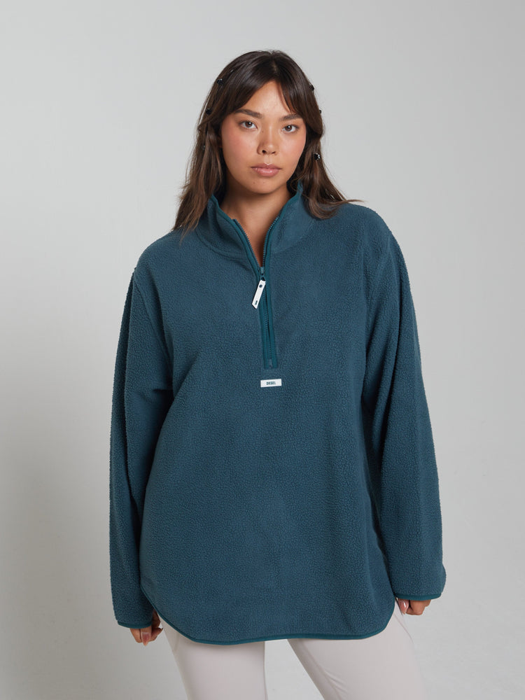 Kai Fleece Half Zip Alpine Green