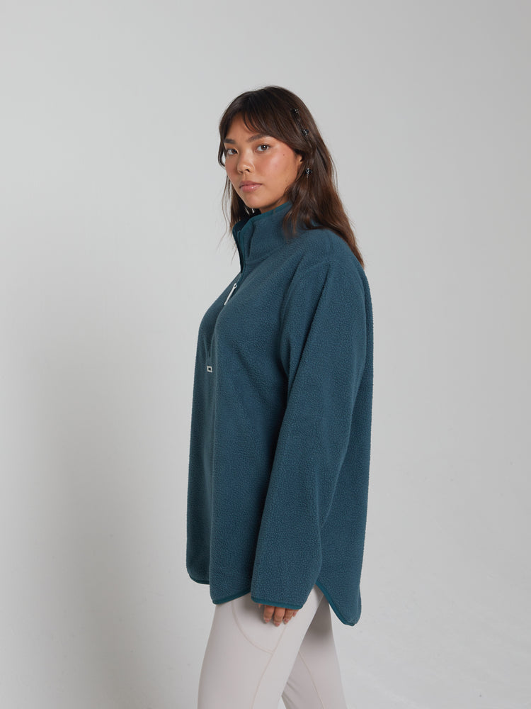 Kai Fleece Half Zip Alpine Green