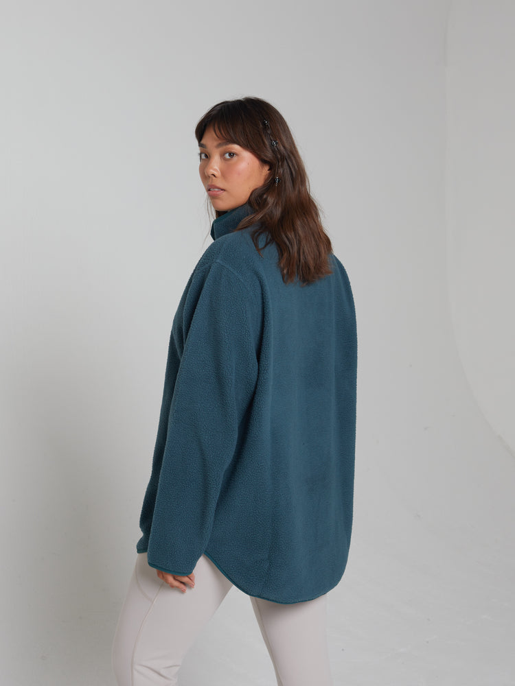 Kai Fleece Half Zip Alpine Green