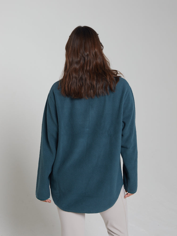 Kai Fleece Half Zip Alpine Green