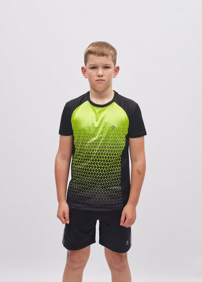 Kalo Tee lime / Black