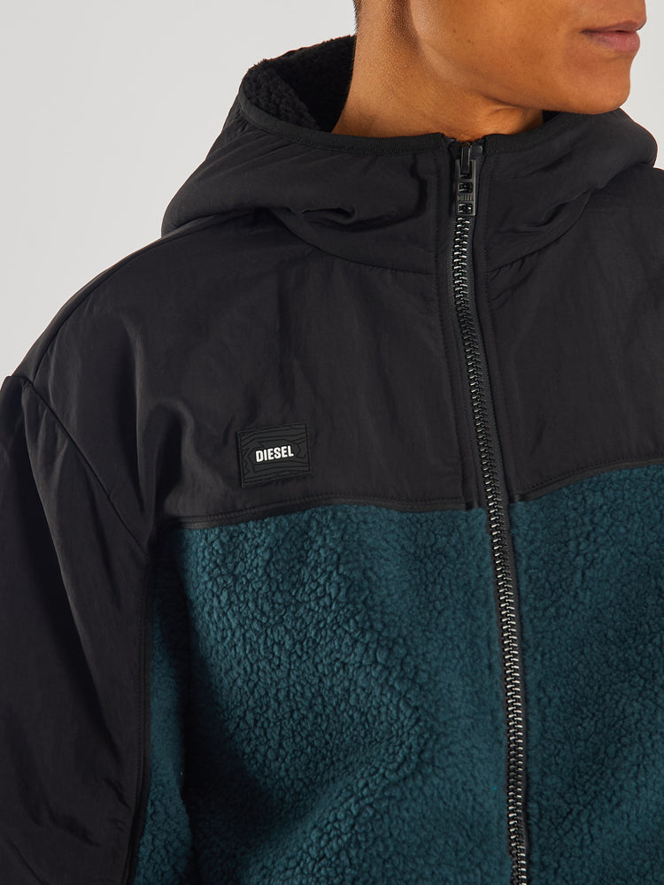 Kal Fleece Jacket Tidal Teal