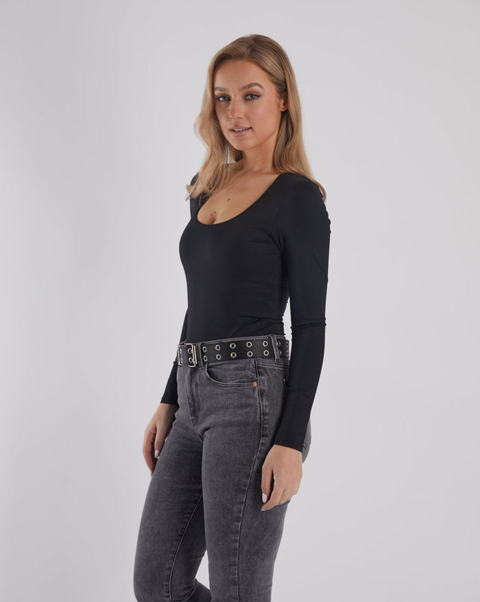Kellece Body Suit Black