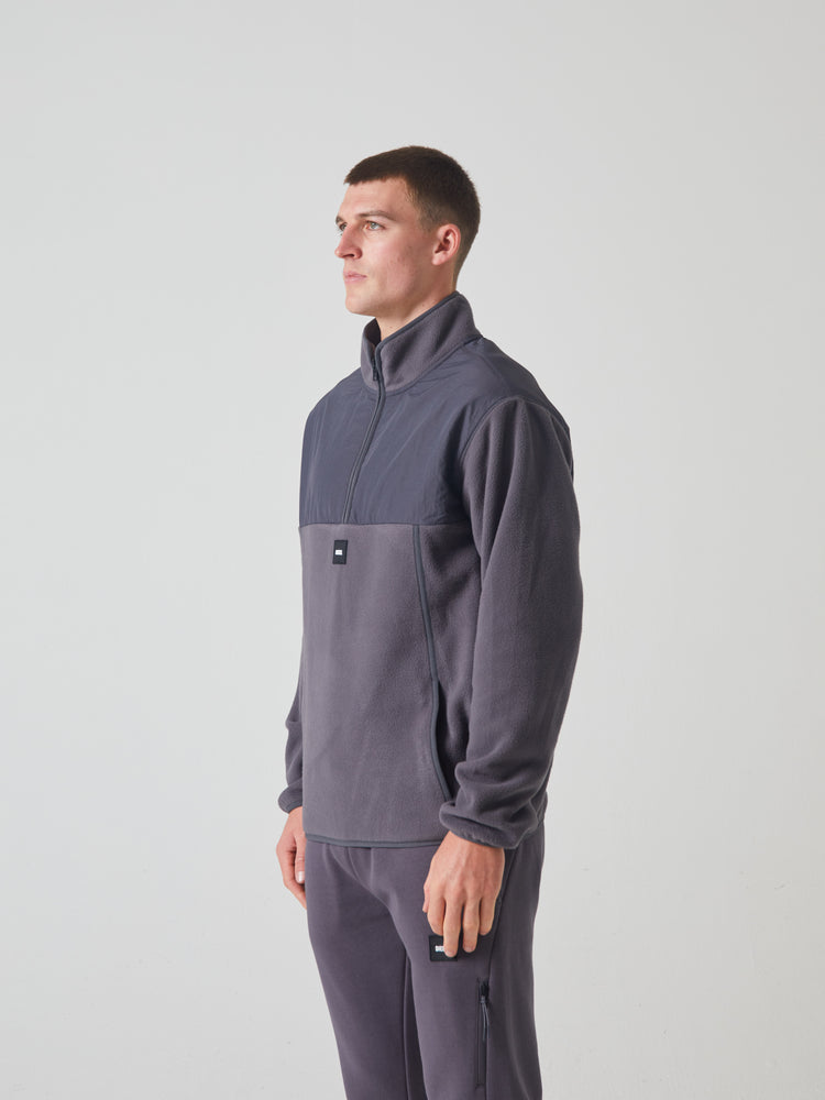 Klaus Half Zip Scorpion Grey