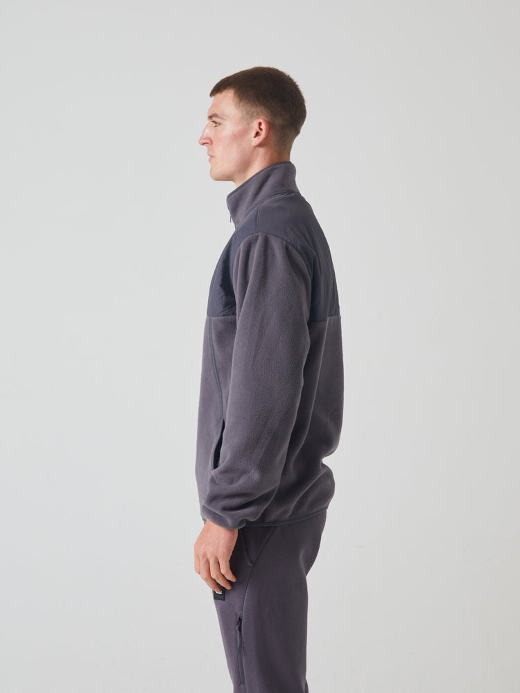 Klaus Half Zip Scorpion Grey