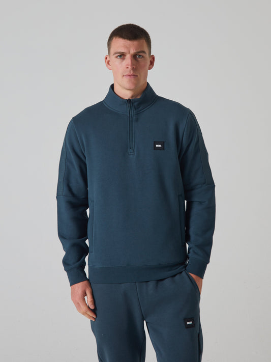 Kris Half Zip Tidal Teal