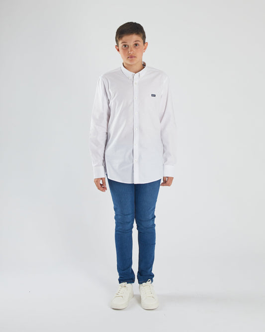 Keane Oxford Shirt White