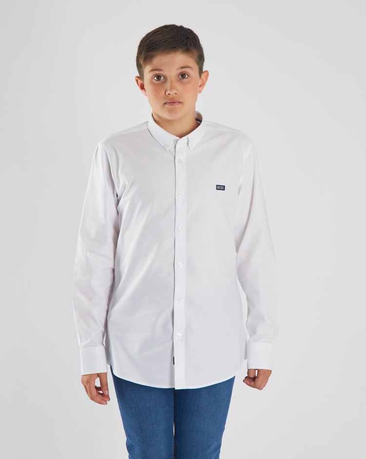 Keane Oxford Shirt White