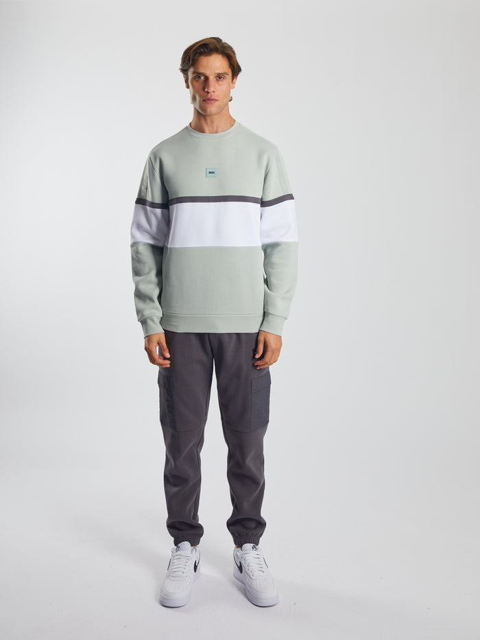 Kenneth Sweatshirt Glacier Ice