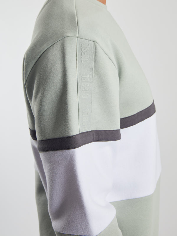 Kenneth Sweatshirt Glacier Ice