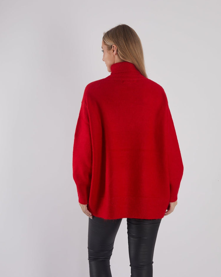 Laetitia Knit True Red