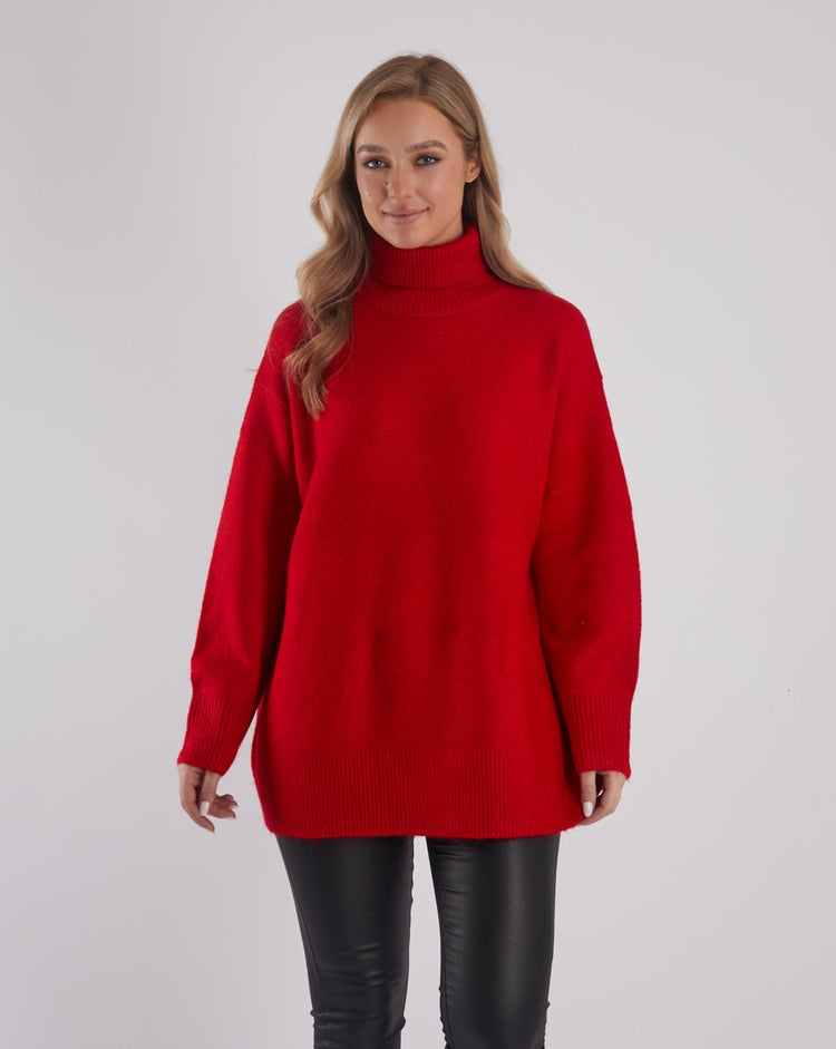 Laetitia Knit True Red