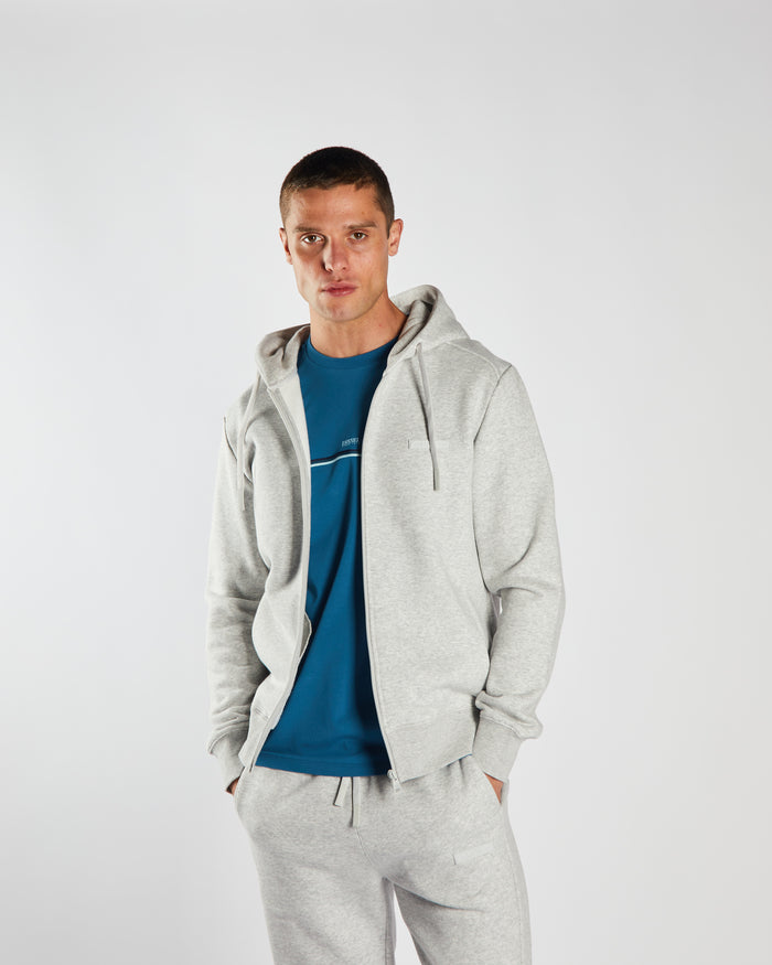 Langton Zipper New Moon Marl