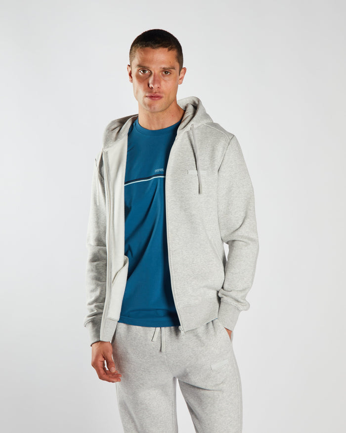 Langton Zipper New Moon Marl