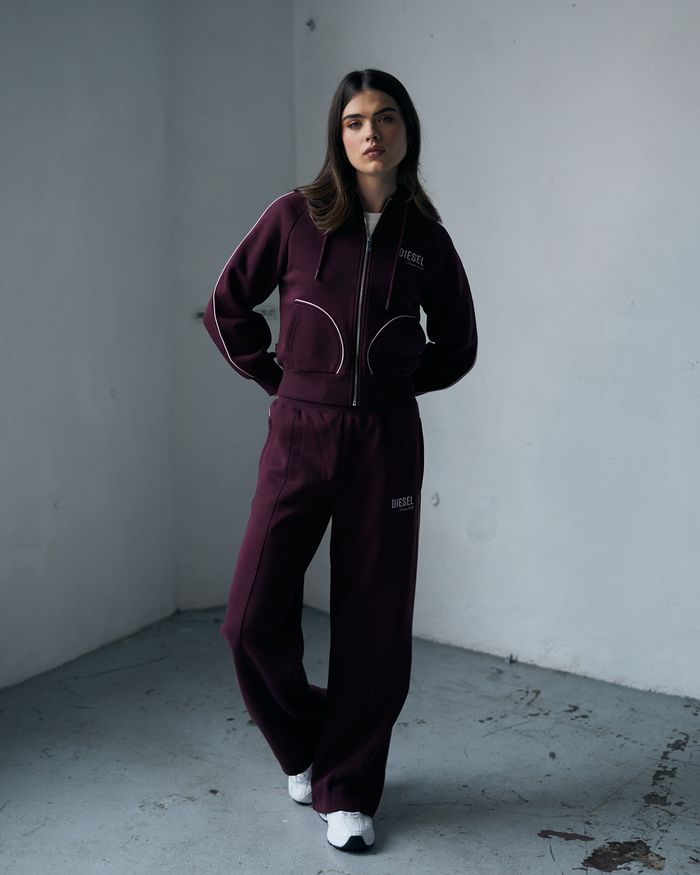 Leonella Zipper Deep Orchid