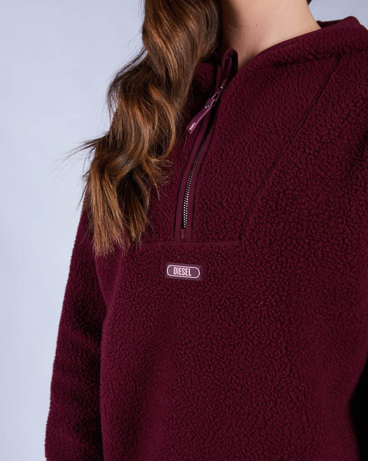 Leia Zipper Deep Orchid