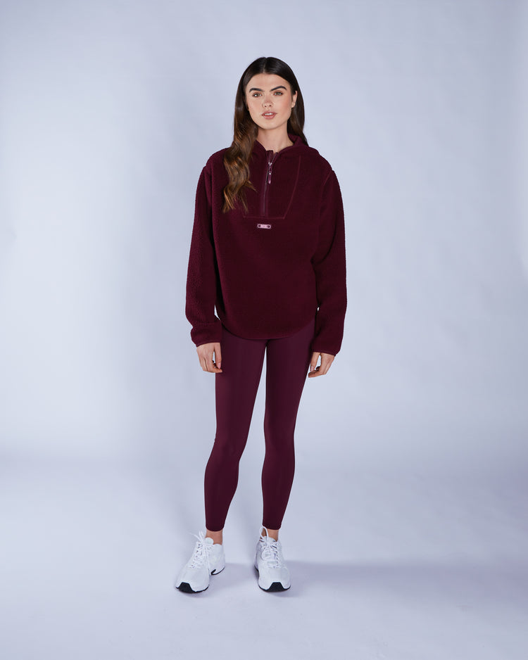 Leia Zipper Deep Orchid