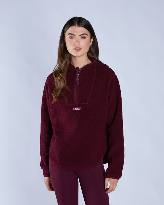 Leia Zipper Deep Orchid