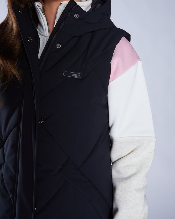 Lellia Gilet Pitch Black