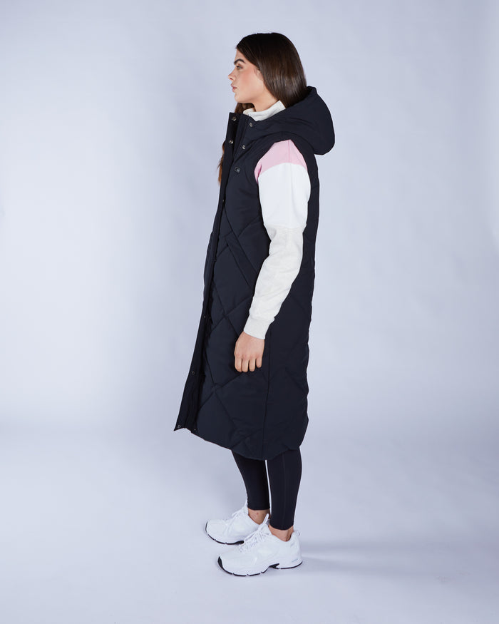 Lellia Gilet Pitch Black