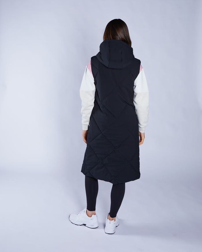 Lellia Gilet Pitch Black