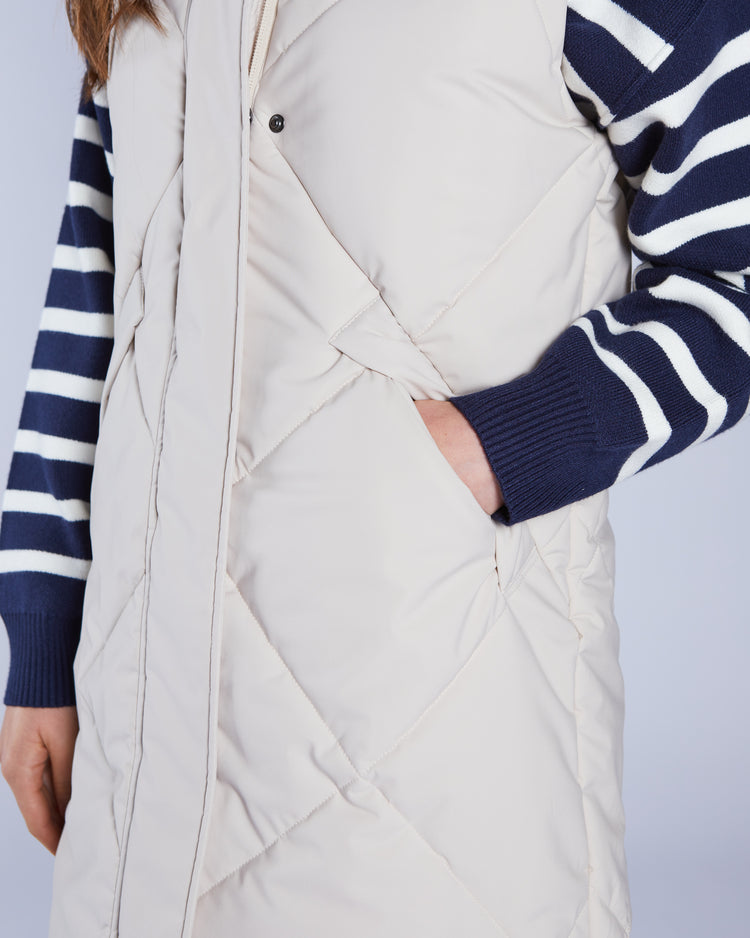 Lellia Gilet Warm Oat