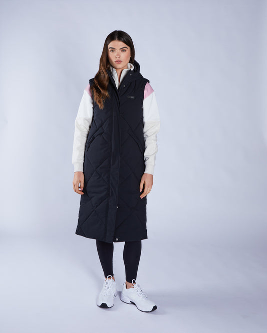 Lellia Gilet Pitch Black