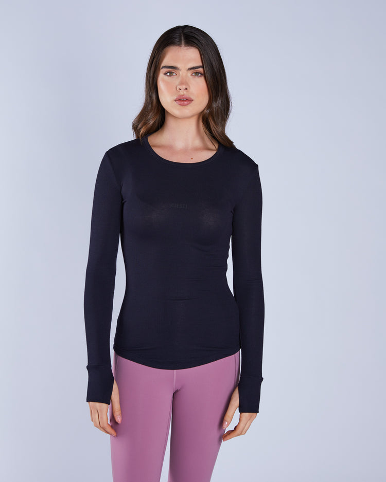 Lily LS Top Beetle Black