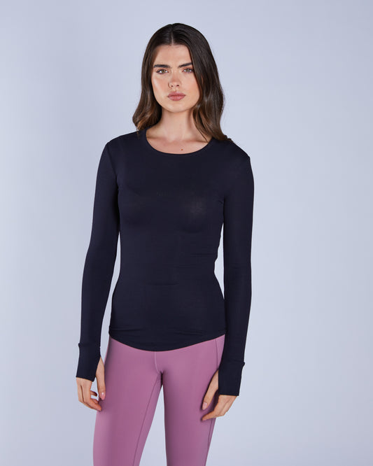 Lily LS Top Beetle Black