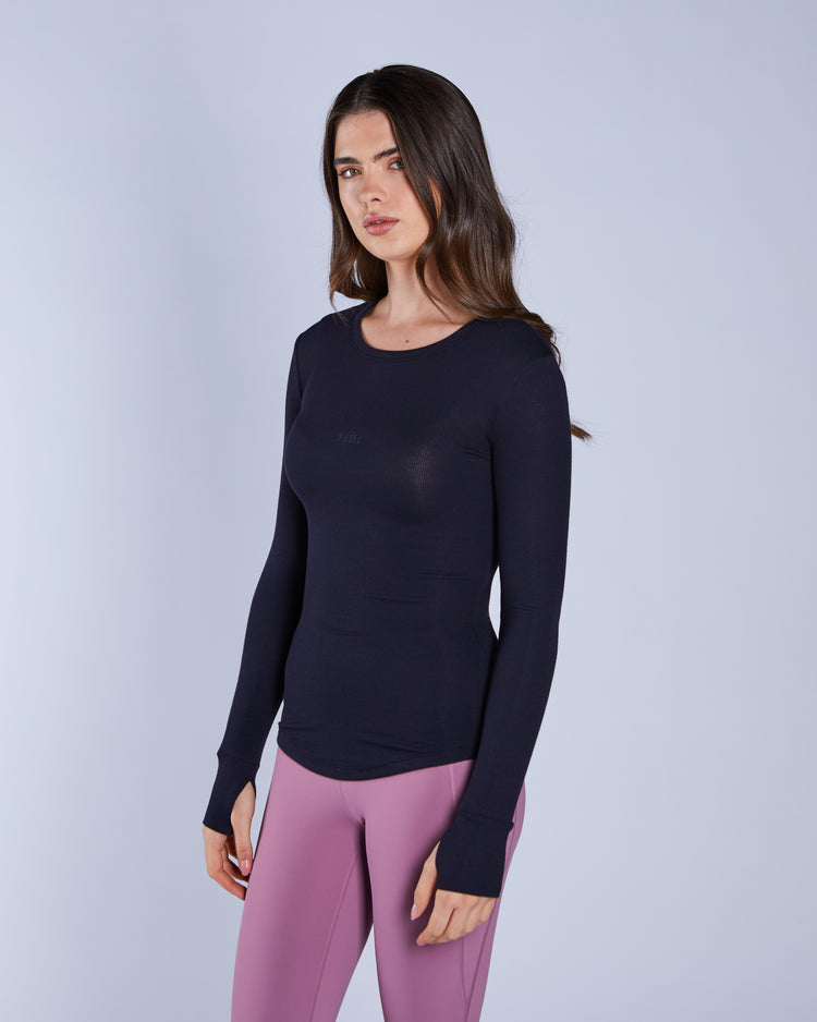 Lily LS Top Beetle Black