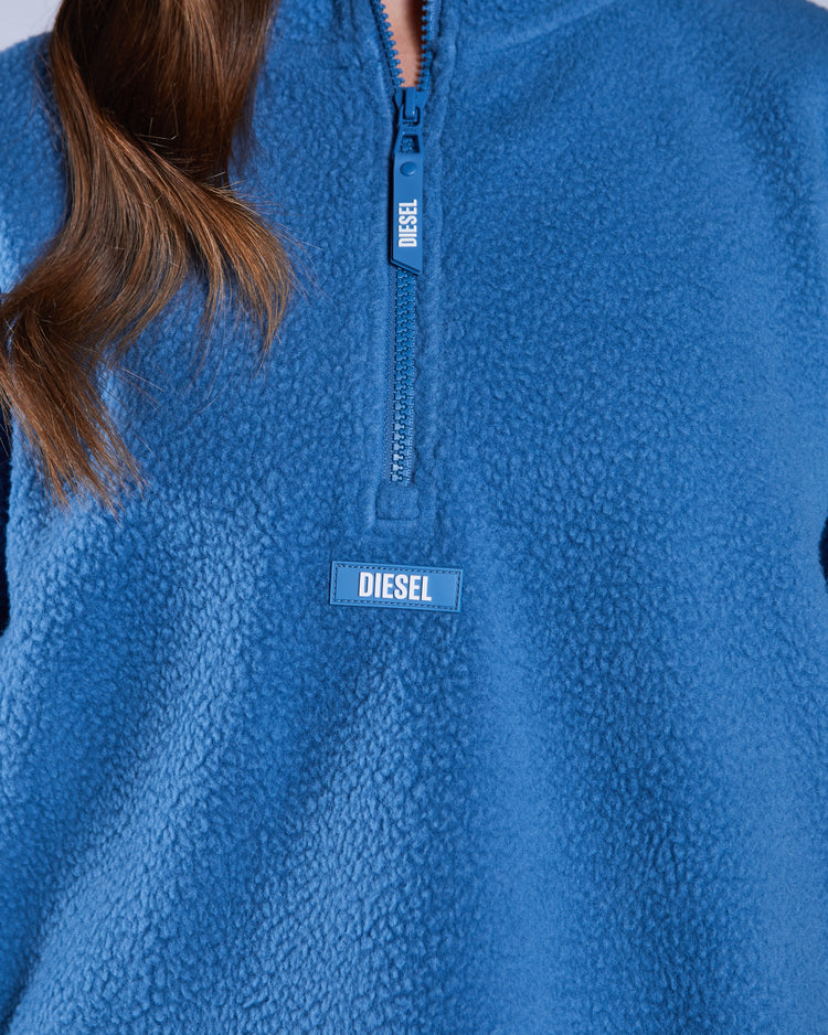 Luna Half Zip Pitch Blue